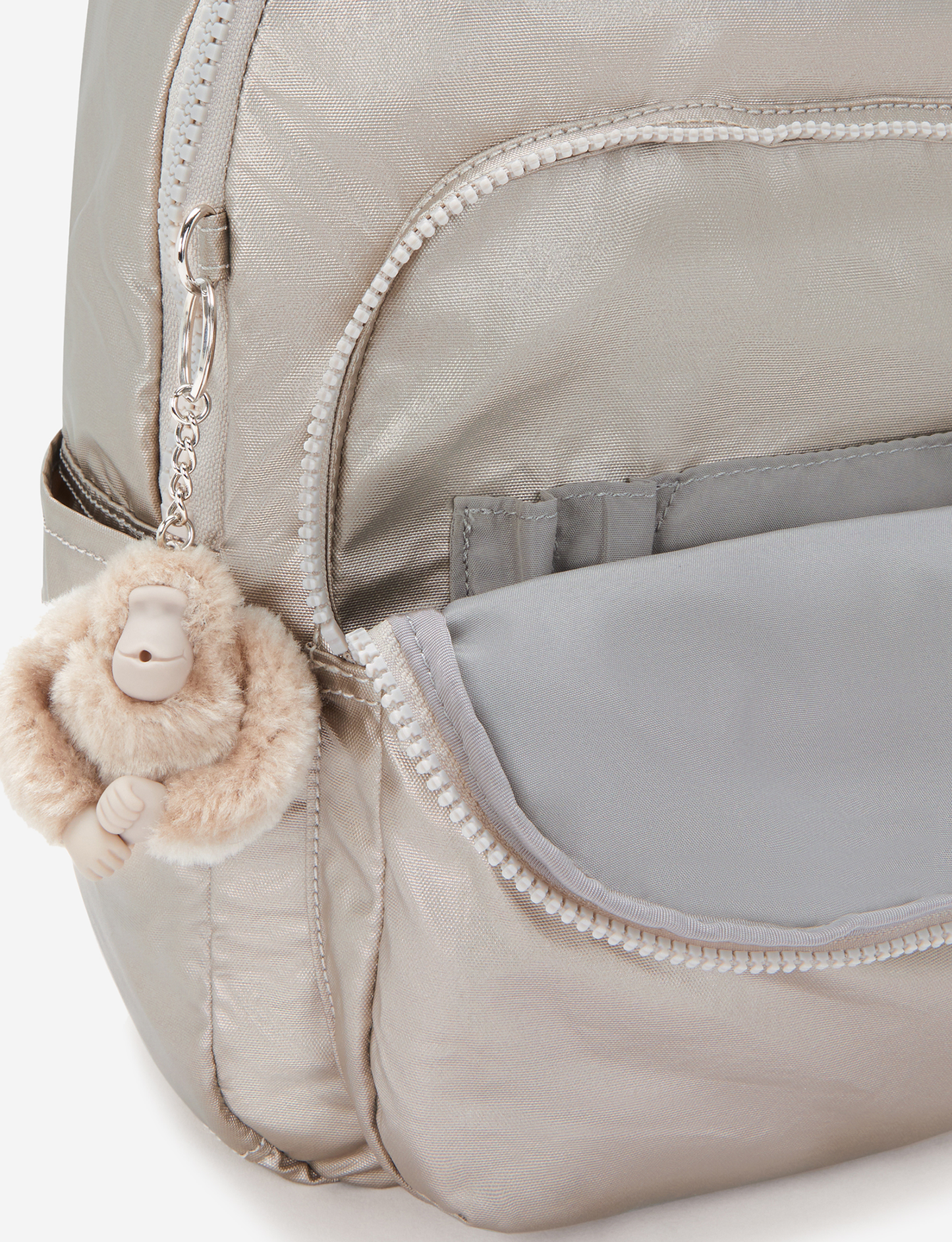 KIPLING Seoul S Metallic Glow Small backpack (with tablet compartment) I3789-48I