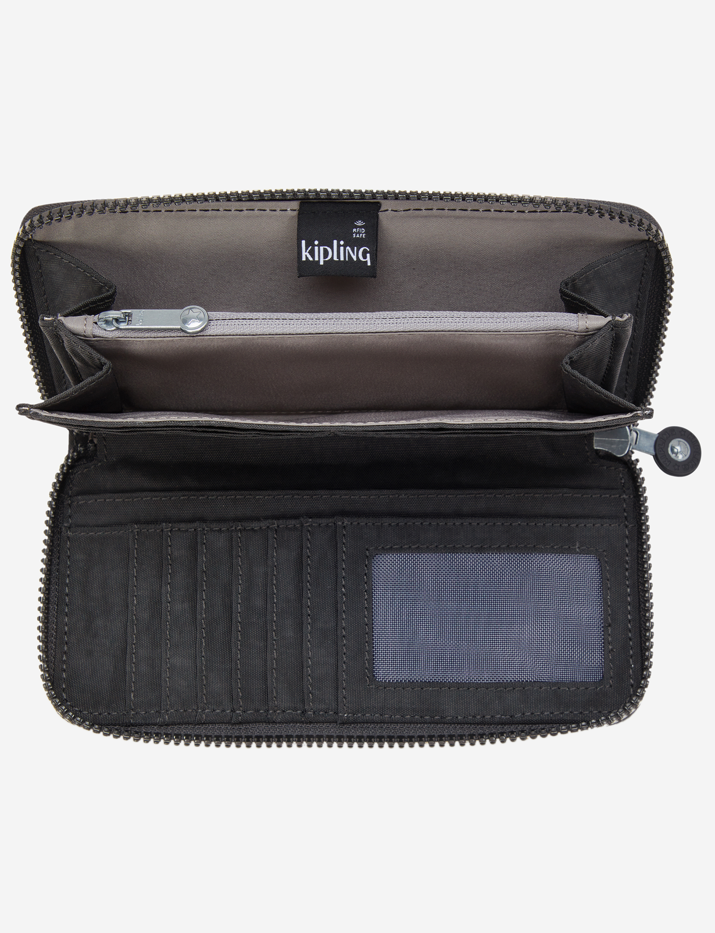 KIPLING Money World Black Noir Large wallet I5411-P39