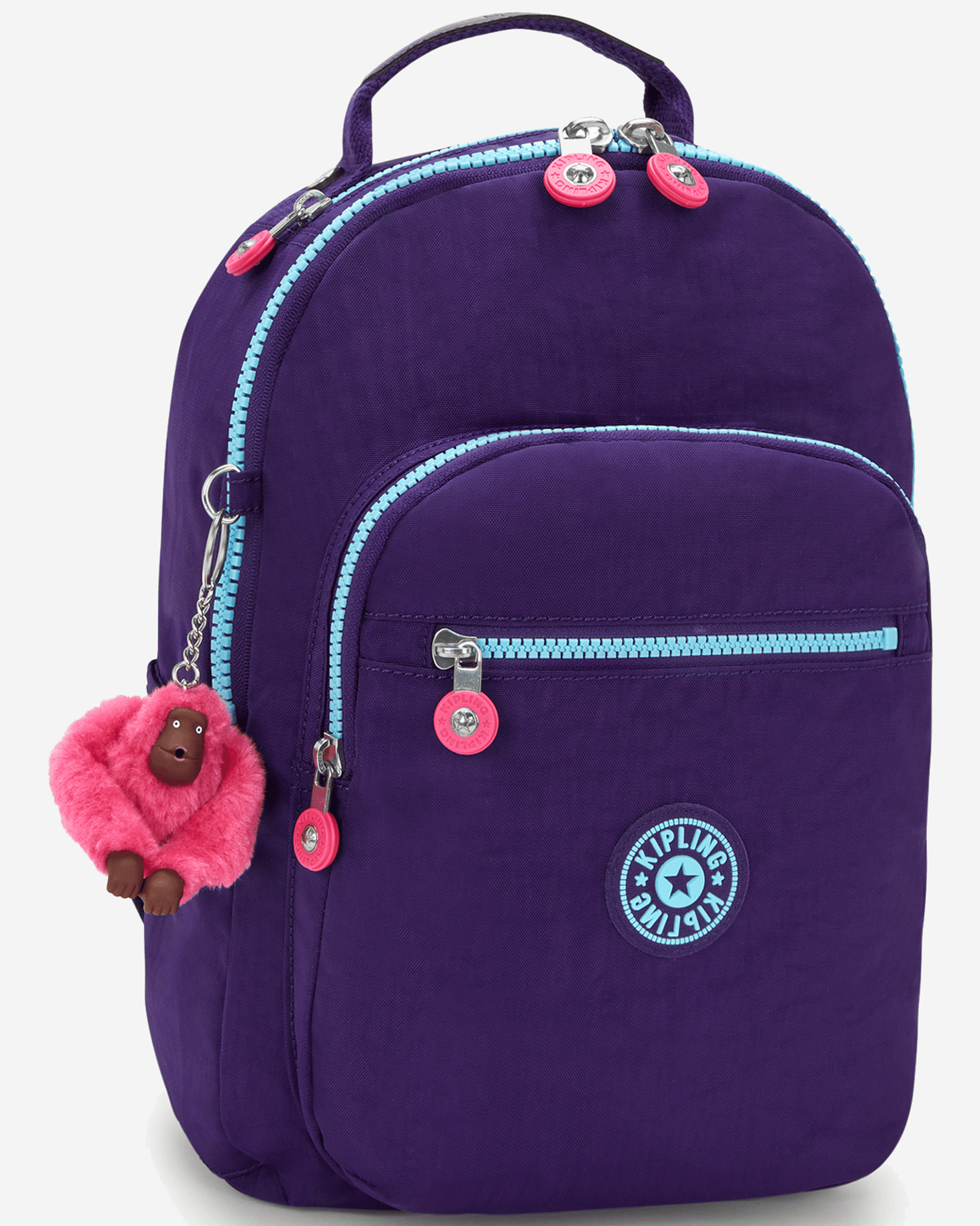 Kipling Seoul S Vip Purple Small Backpack (with Tablet Compartment) I4345-4PI