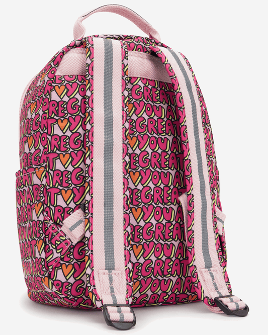 Kipling Seoul S U R Great Prt Small Backpack (with Tablet Compartment) I5357-6KZ