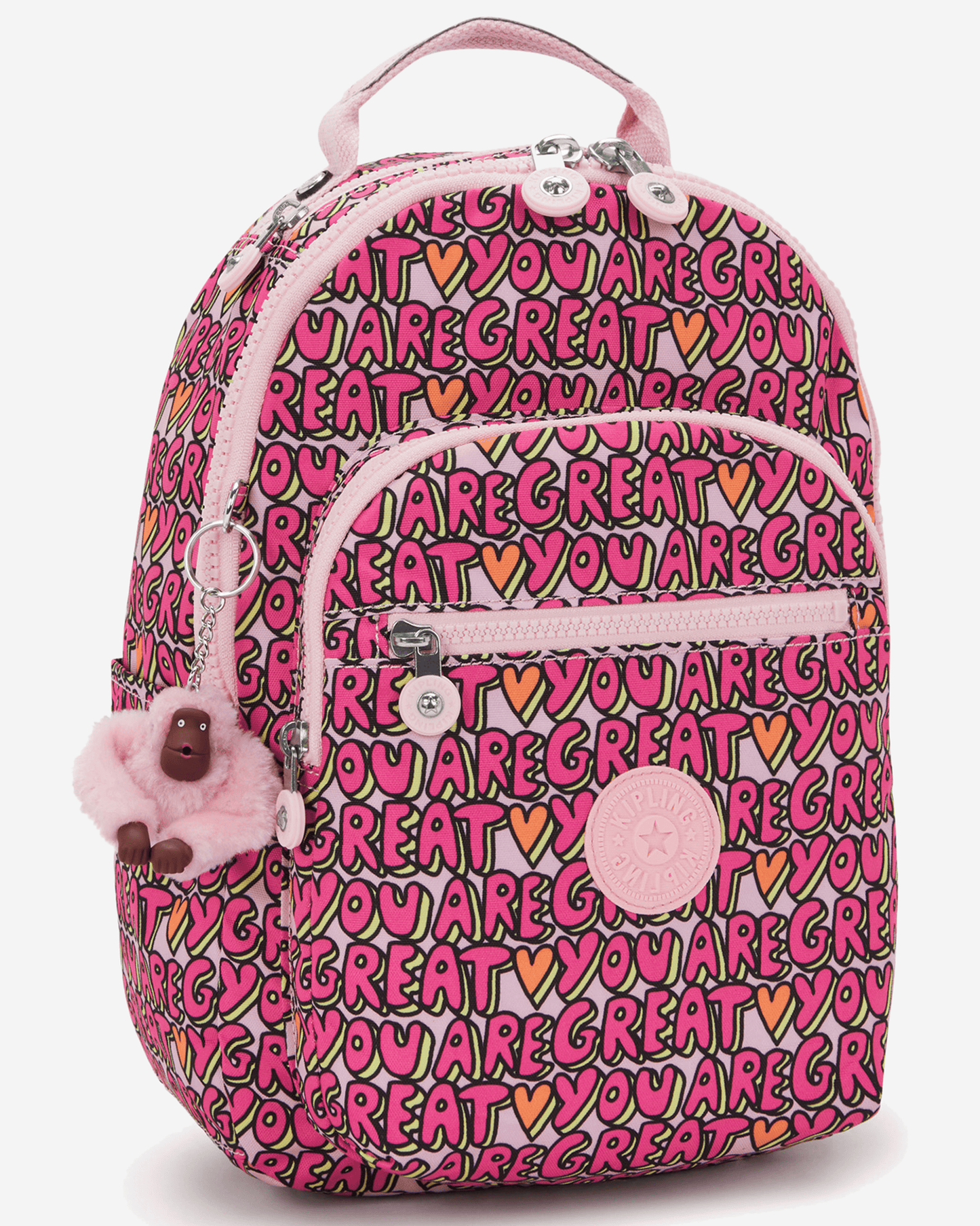 Kipling Seoul S U R Great Prt Small Backpack (with Tablet Compartment) I5357-6KZ
