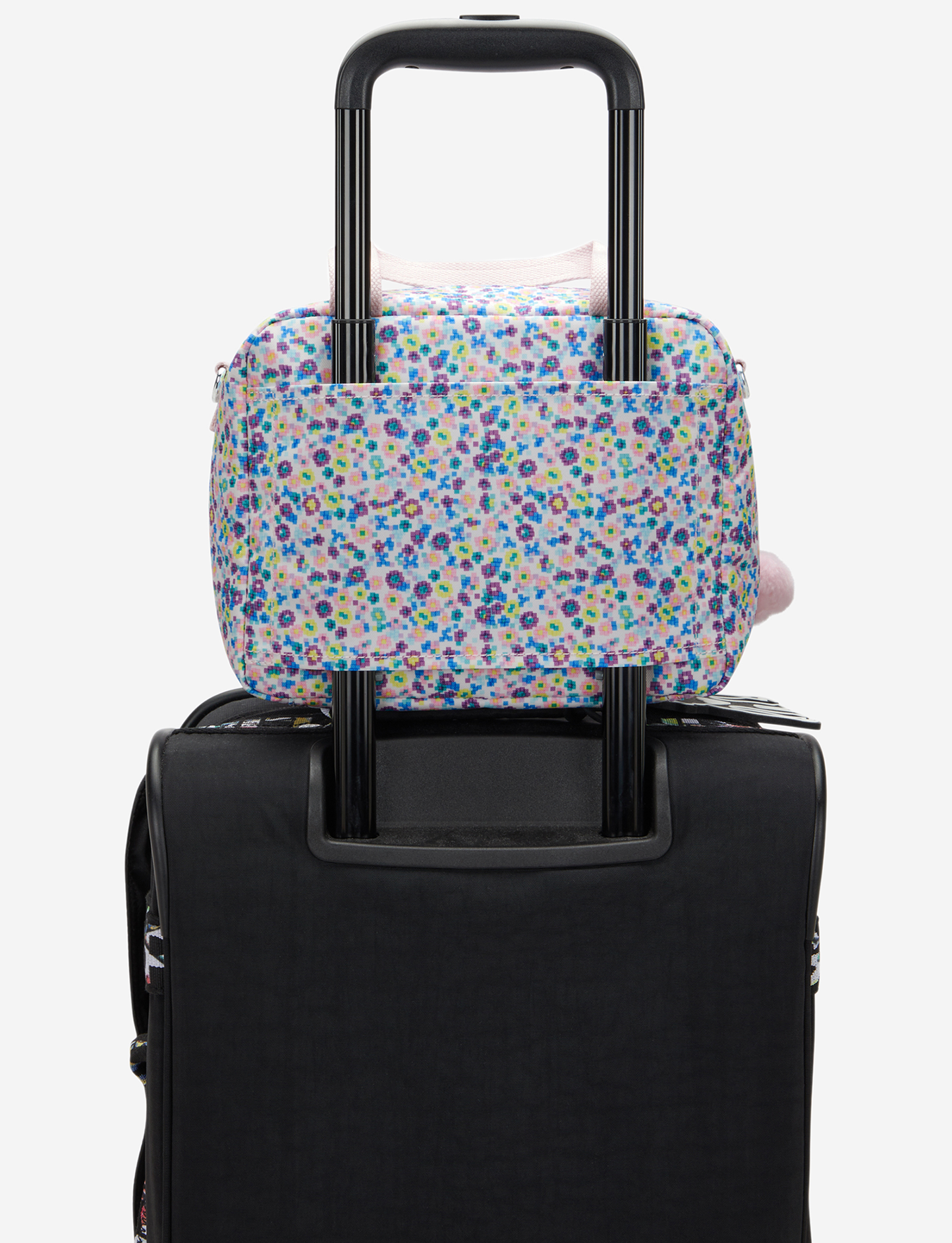 KIPLING Miyo Digi Flower Prt Large lunchbag (with trolley sleeve) I2989-7ER