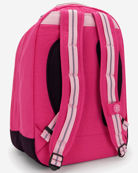 Kipling Class Room Intense Rose Large Backpack with Laptop Compartment I4053-2GU