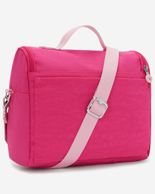 Kipling New Kichirou Intense Rose Large LunchBag with Trolley Sleeve 15289-2GU