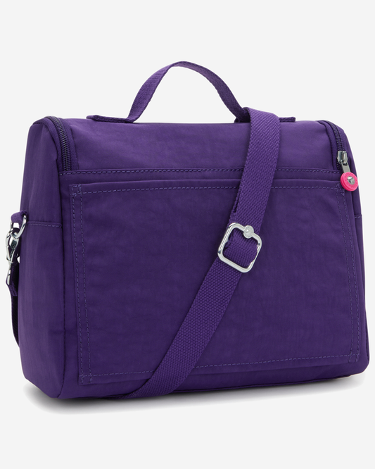 Kipling New Kichirou Vip Purple Large LunchBag with Trolley Sleeve 15289-4PI