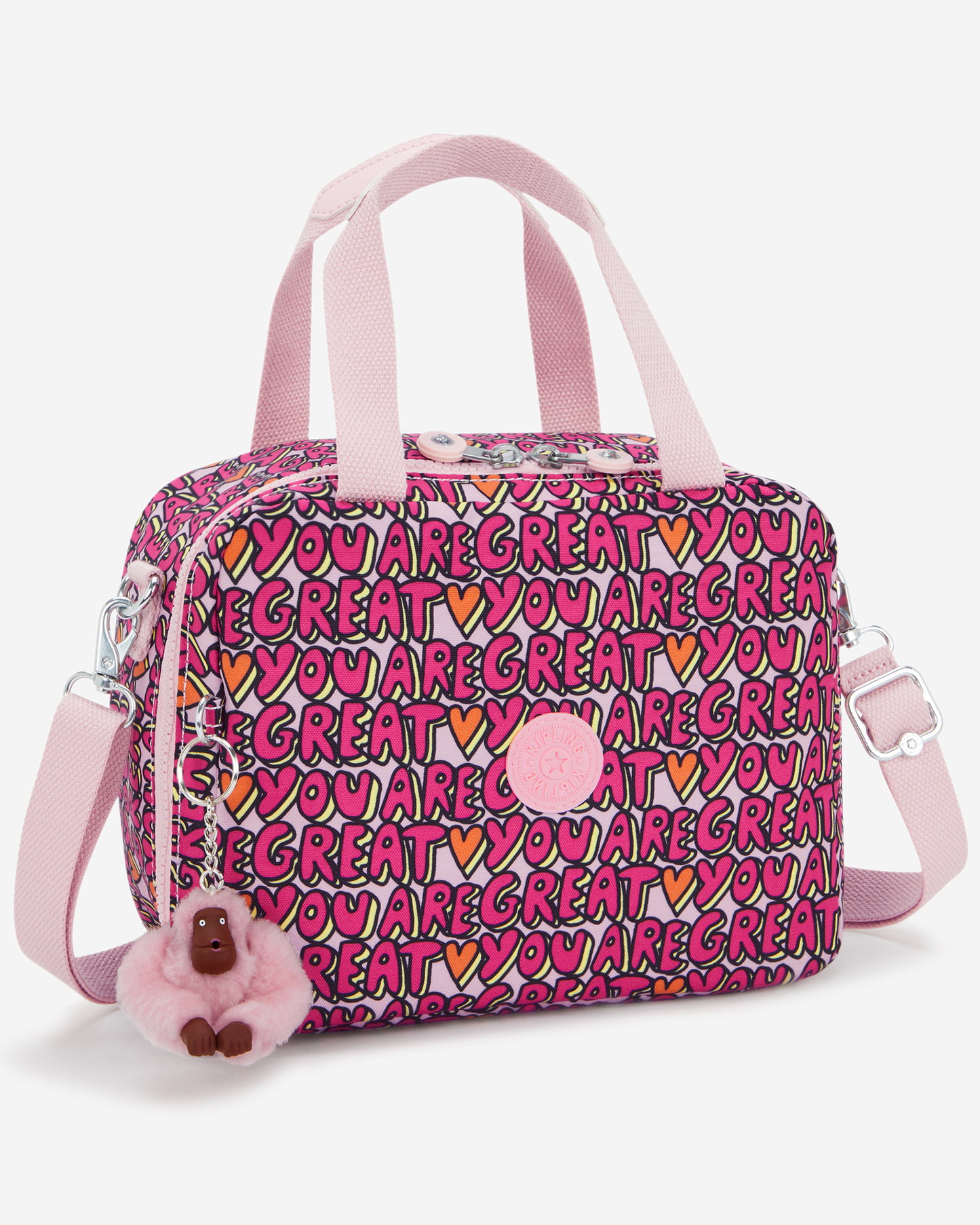 Kipling Miyo U R Great Prt Large LunchBag with Trolley Sleeve I2989-6KZ