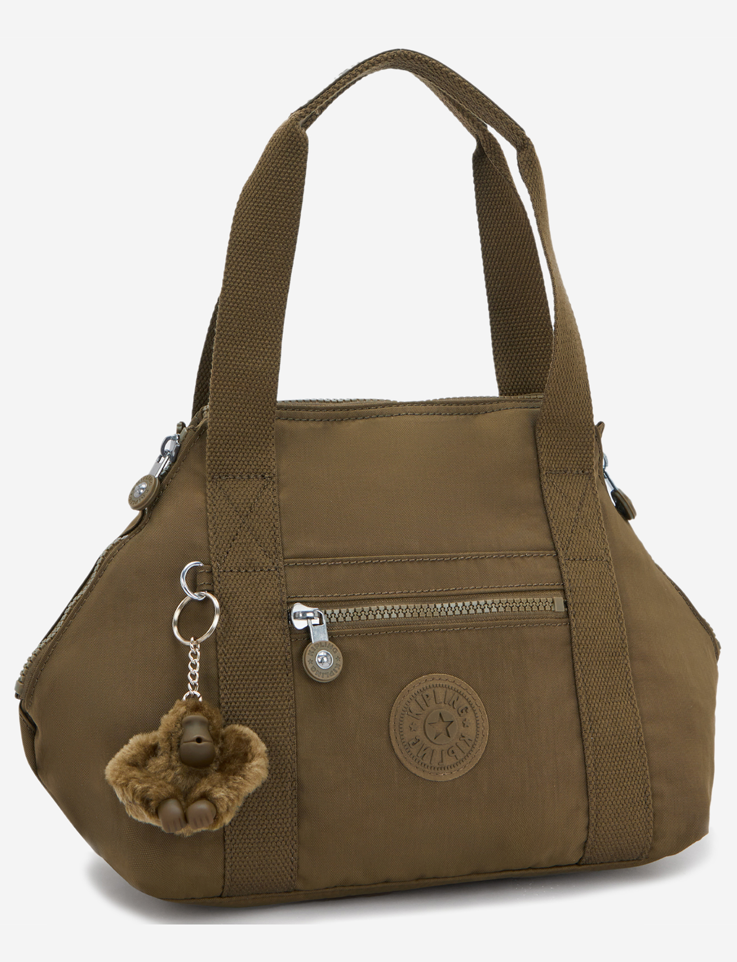KIPLING Art Mini Smooth Khaki Small handbag (with removable shoulderstrap) 01327-1NA