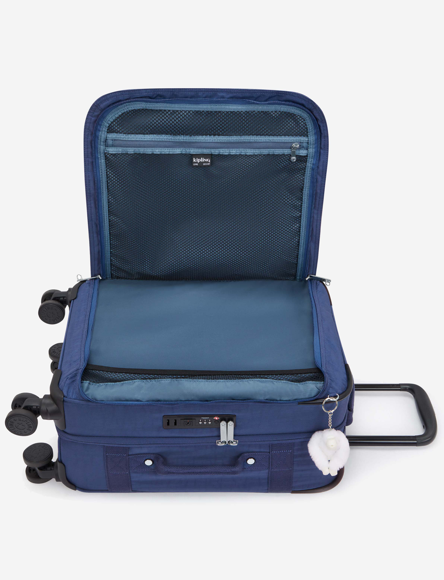 KIPLING Spontaneous S Casual Blue C Small wheeled luggage I5508-3RA