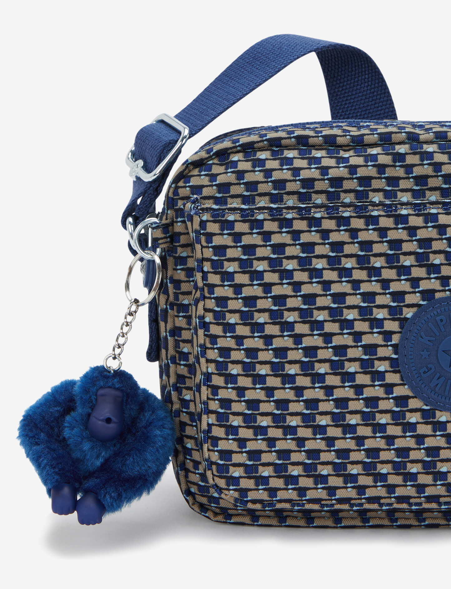 KIPLING Abanu M Blue on Wire Medium crossbody I6237-9PC