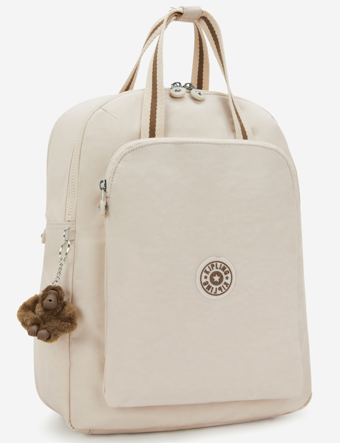 KIPLING Kazuki L Soft Sand Large backpack (with laptop compartment) I9642-9LO