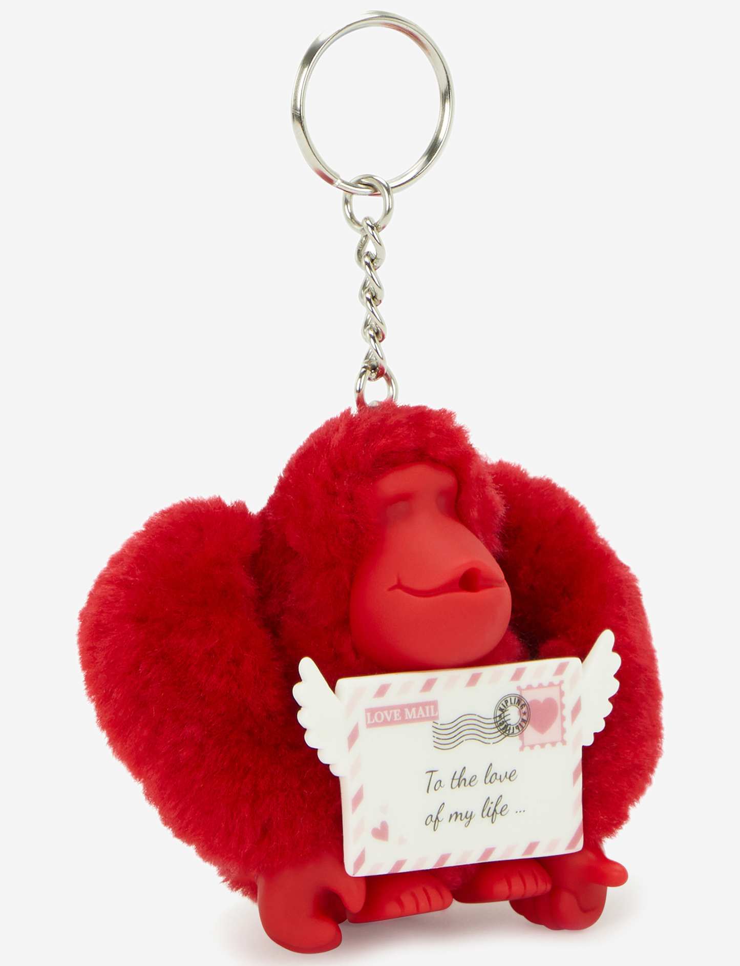 KIPLING Valentine Letter Monkey Letter Red Collector Monkey I9832-5BW