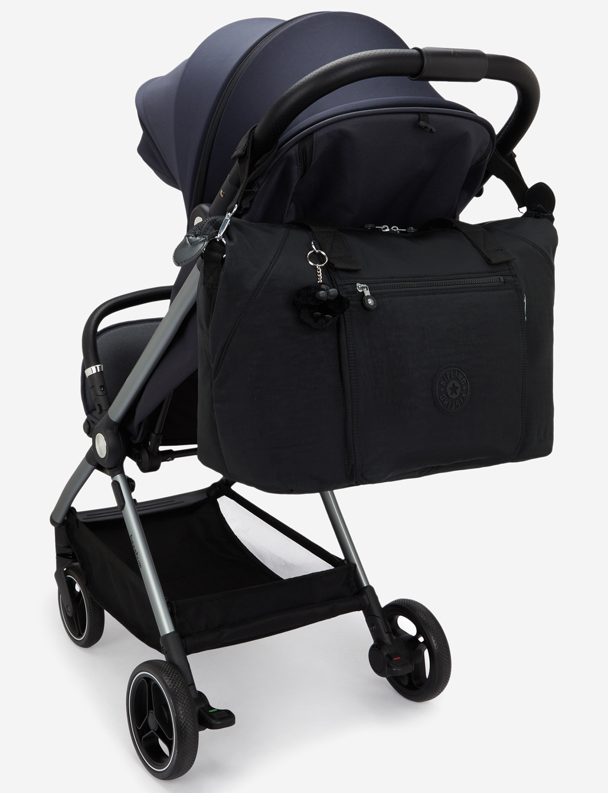 KIPLING New Art M Babybag Black Noir Large baby bag (with changing mat) I9928-P39