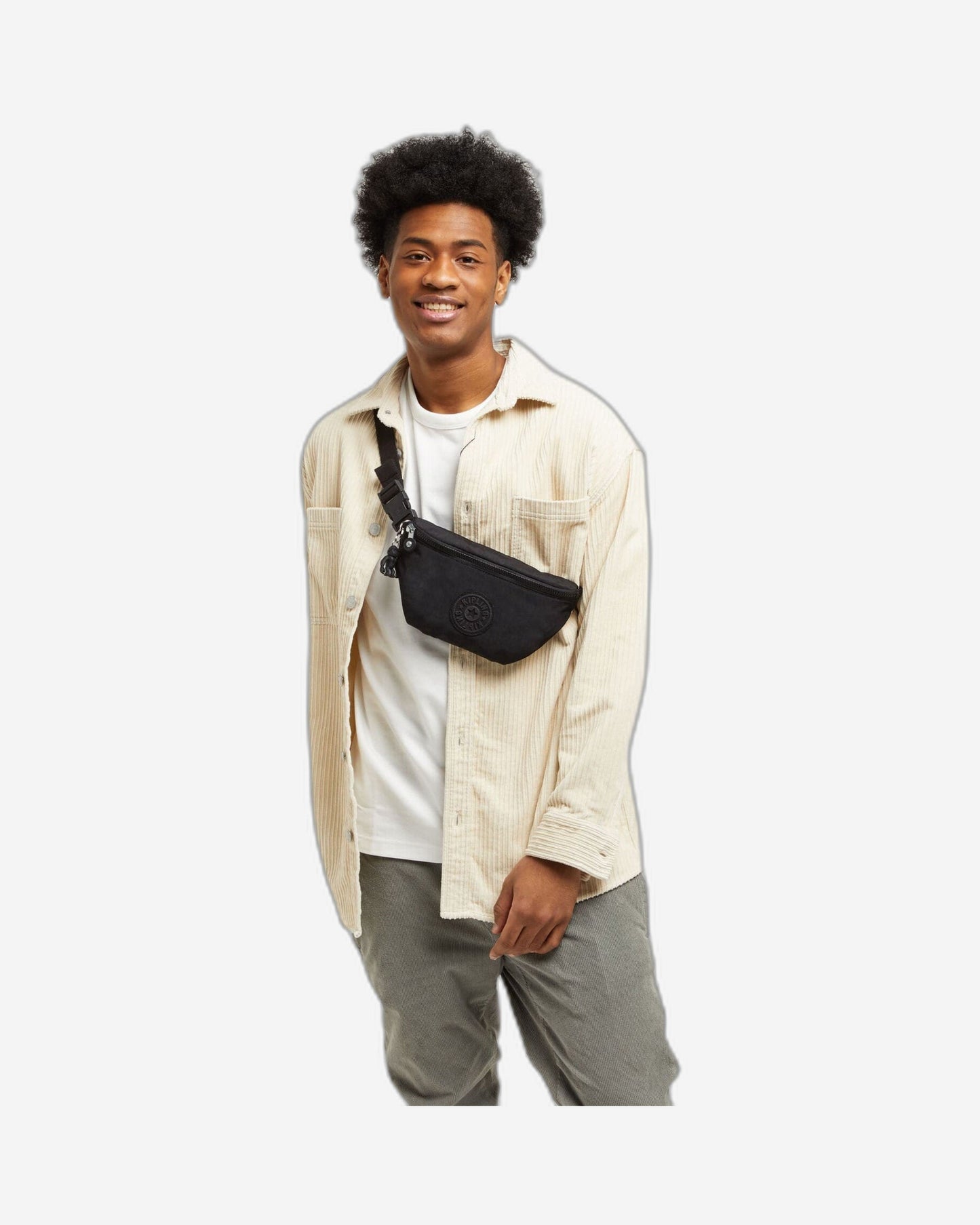 Kipling New Fresh Black Noir Small Waistbag C2I6600-P39