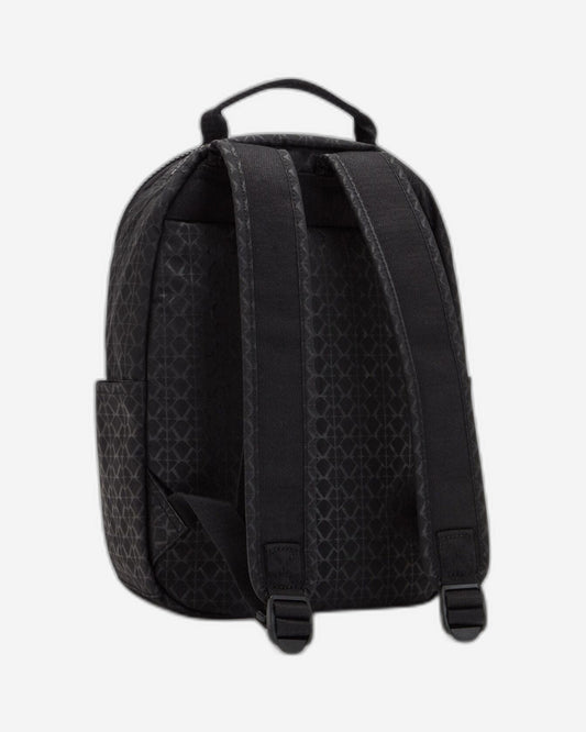 Kipling Seoul S Signature Emb Small Backpack (With Tablet Compartment) I3789-K59