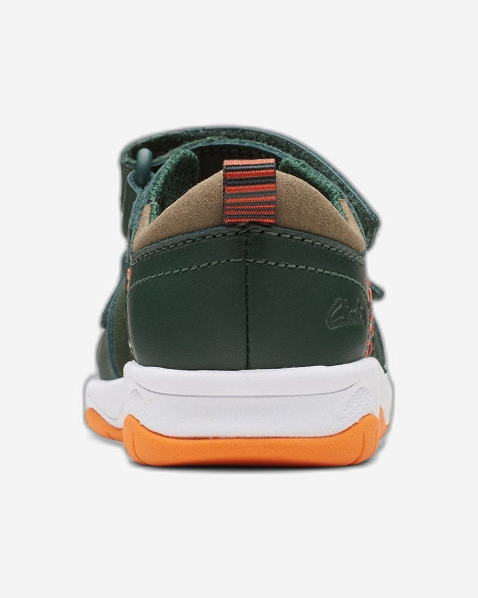 Clarks Boys Clowder Print Toddler (Wide Fit)