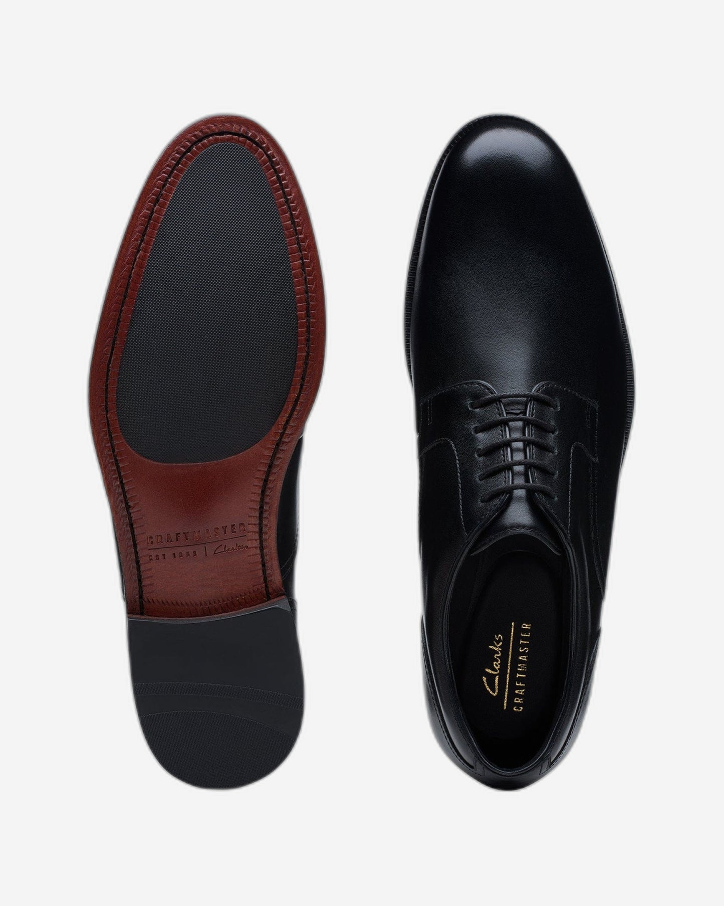 Clarks Craftdean Lace Shoes (Standard Fit)