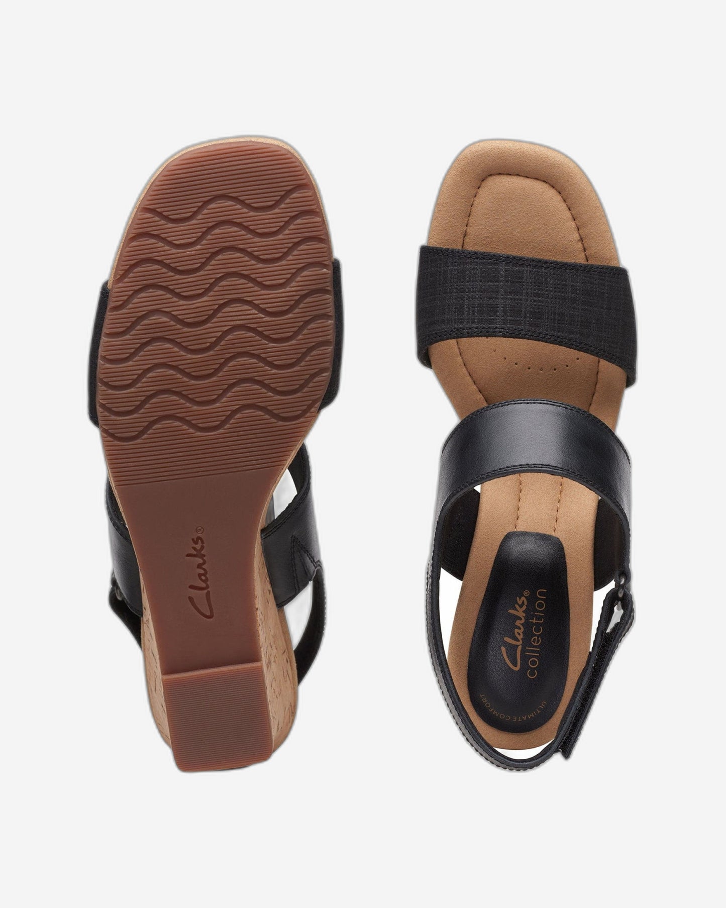 Clarks Kyarra Faye Sandals (Wide Fit)