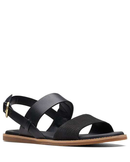 Clarks Karsea Strap - Sandals - Black Combi (Standard Fit)