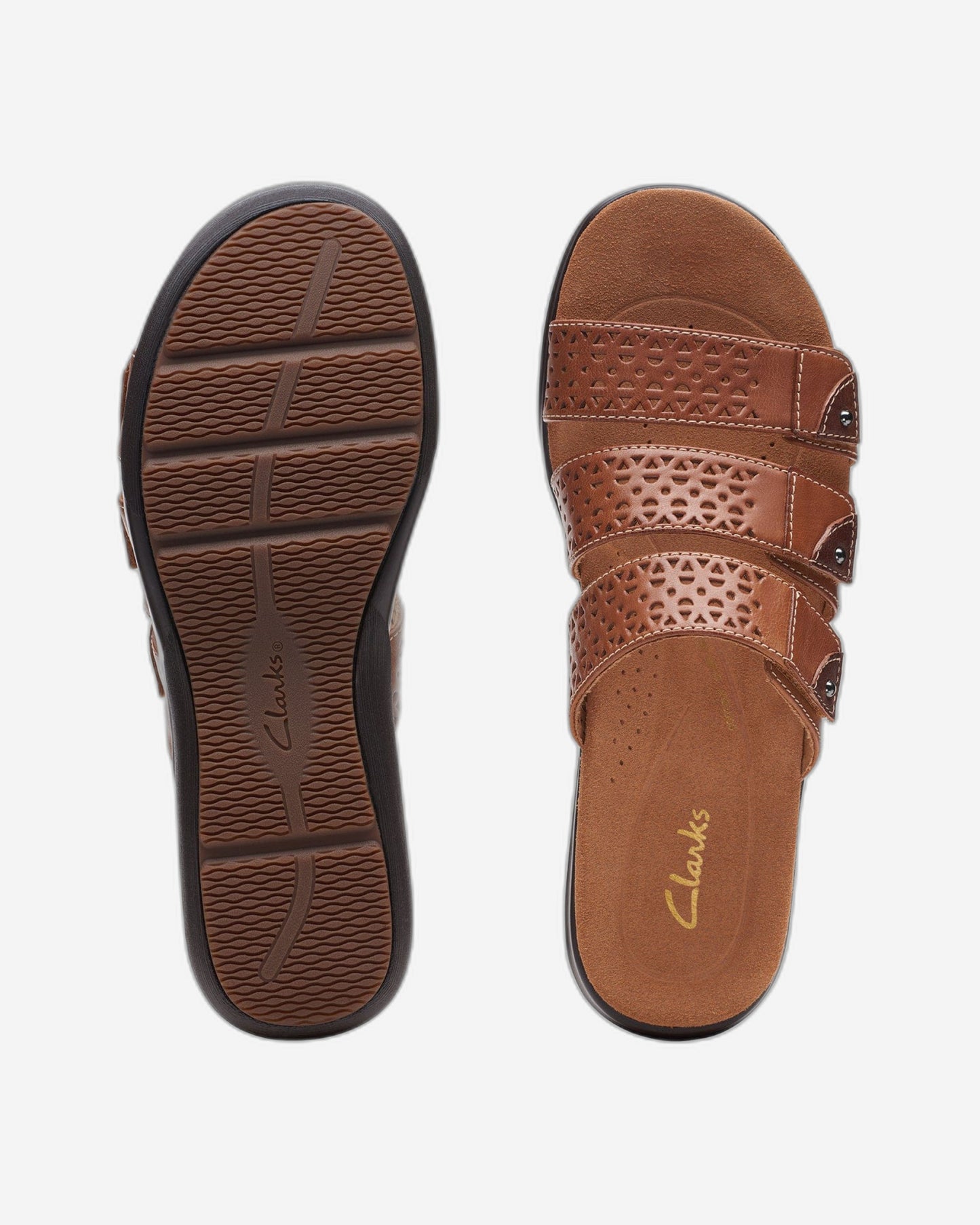 Clarks Kitly Walk Sandals (Wide Fit)