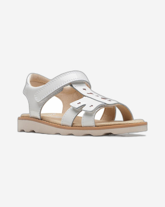 Clarks Girls Crown Beat Kid. (Wide Fit)