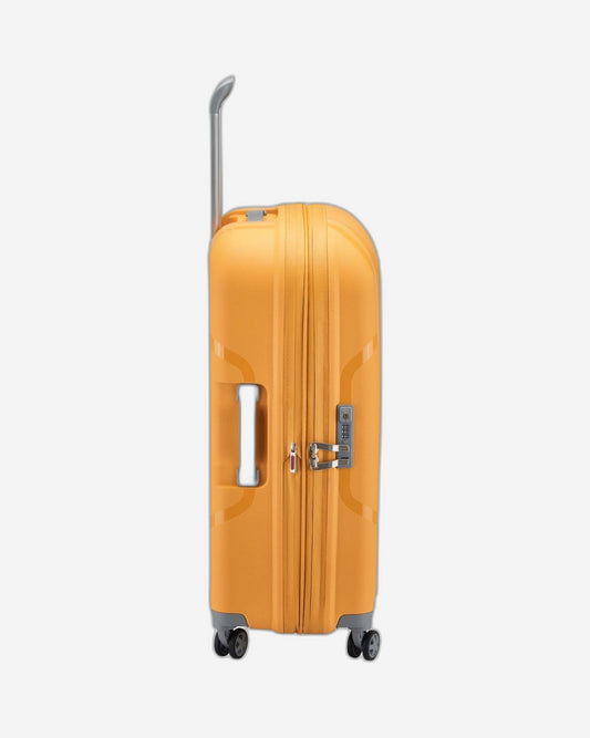 Delsey Paris Clavel 70cm Hardcase 4 Double Wheel Expandable Check-In Luggage Trolley Yellow - 00384582005