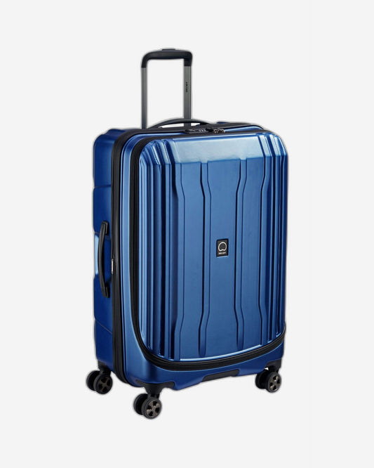 Delsey Paris Cruise 2.0 70Cm Hardside 4 Double Wheel Check-In Luggage Trolley Blue - 00207982002