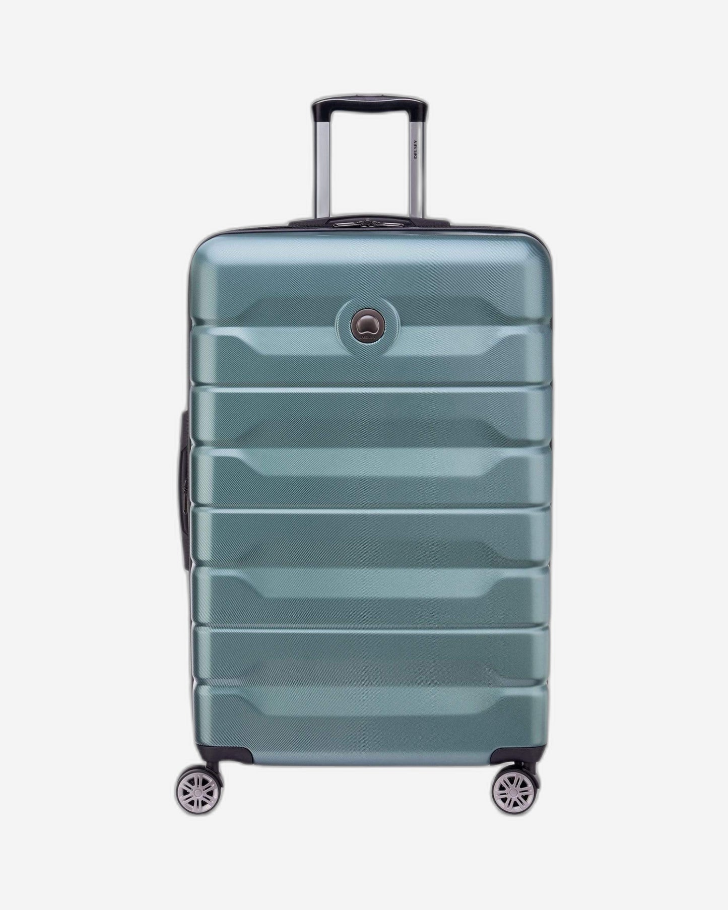 Delsey Paris Air Armour 80Cm Hardcase 4 Double Wheel Expandable Check-Introlley Case Green - 00386683003T9