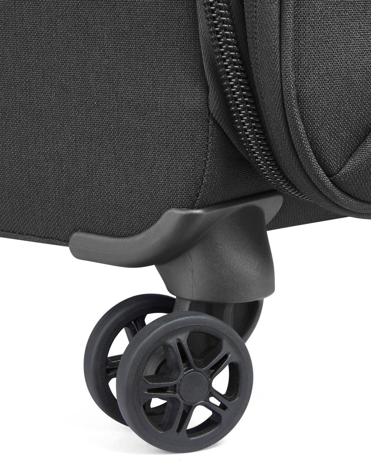 Delsey Paris Brochant 2.0 67Cm Softcase 4 Double Wheel Expandable Medium Check-In Luggage Trolley Black - 00225681000