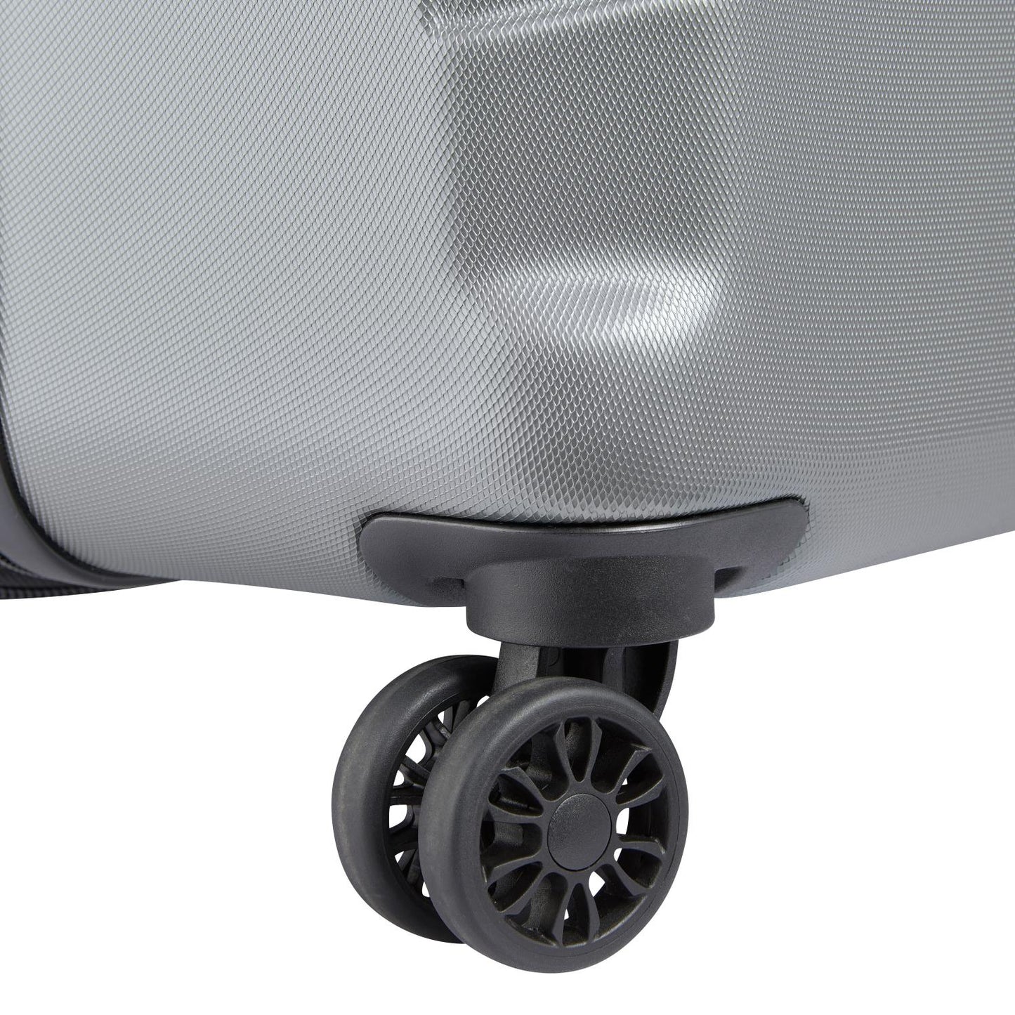 Delsey Paris Depart Hard 81cm Hardcase Expandable 4 Wheel Check-in Luggage Trolley Case Grey - 00314583001 X9