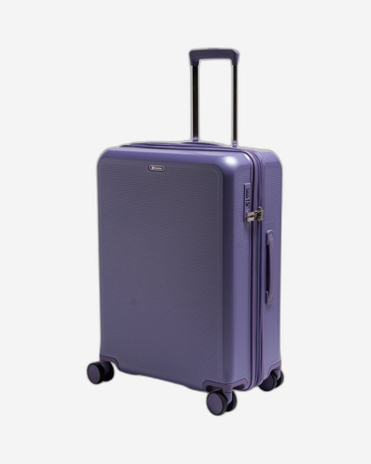 Echolac Sense 67cm Hardcase Expandable 4 Double Wheel Check-In Luggage Trolley Purple - CHT0023S -24 Purple