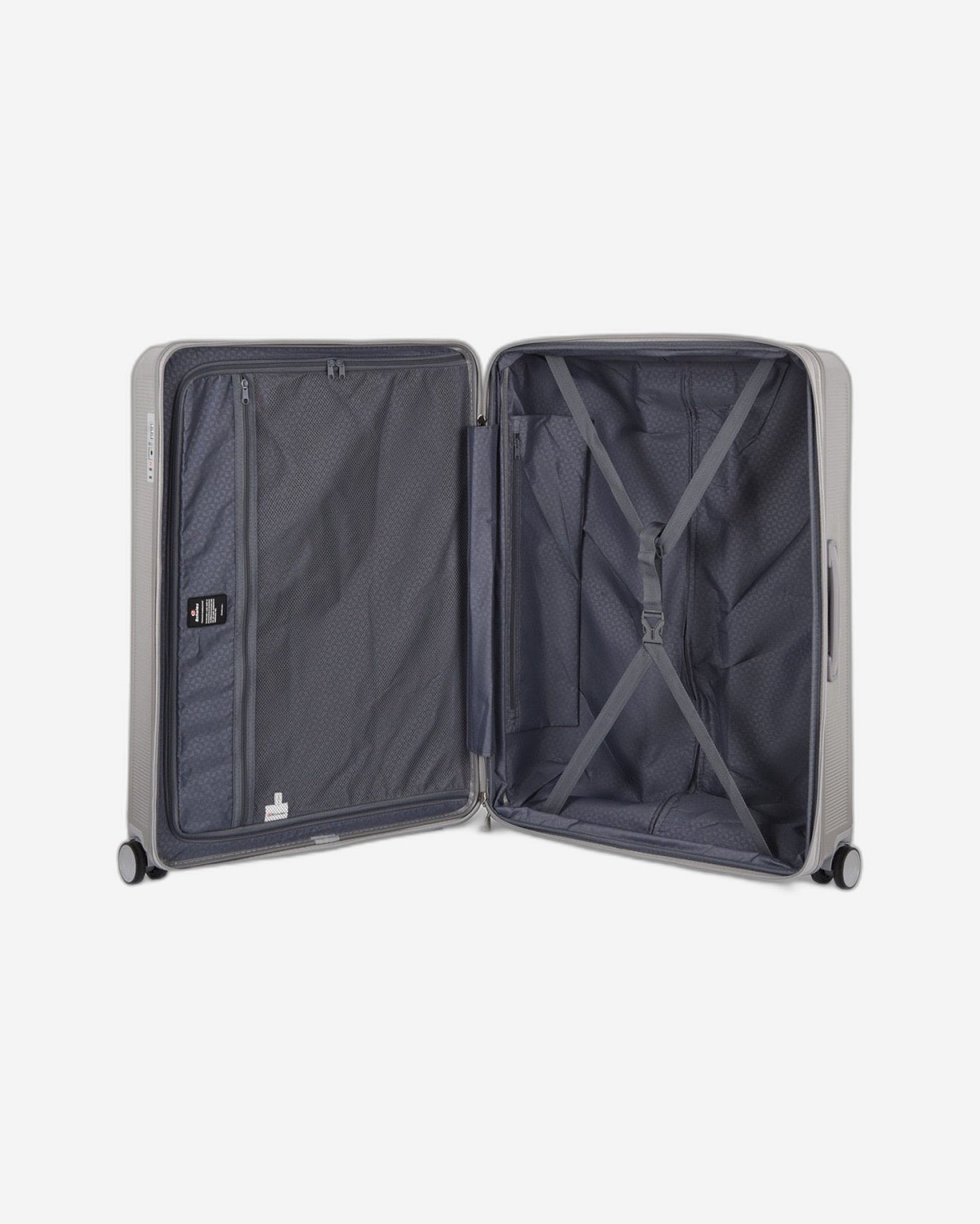 Echolac Sense 56+67+78cm Hardcase Expandable 4 Double Wheel 3 Piece Luggage Trolley Set