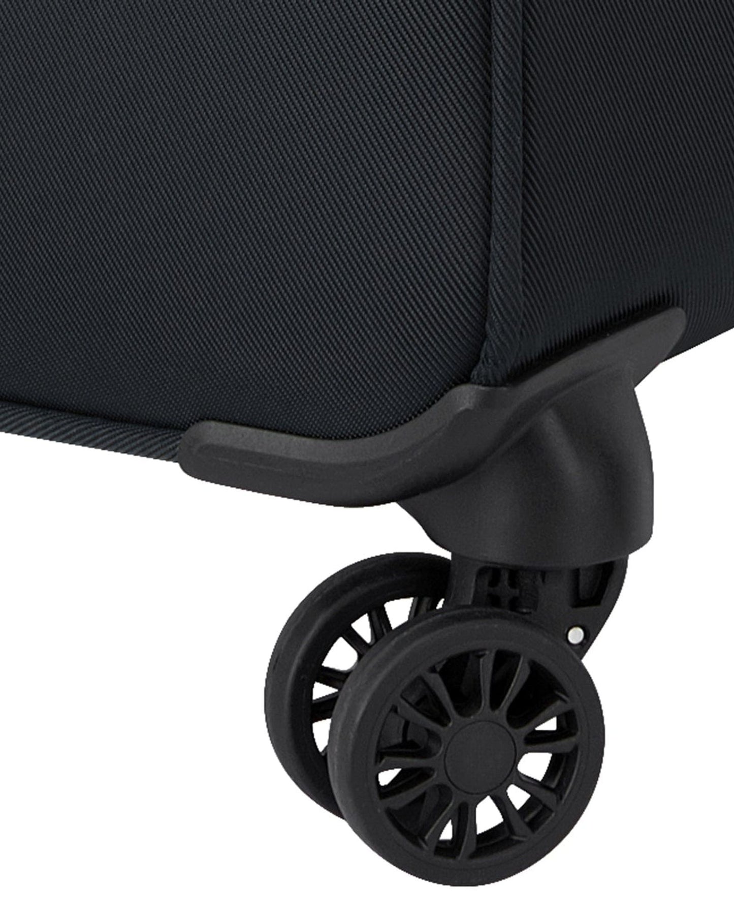 Delsey Paris Sky Max 2.0 79.5cm Softcase 4 Double Wheel Expandable Check-In Luggage Trolley Black - 00328483000Z9