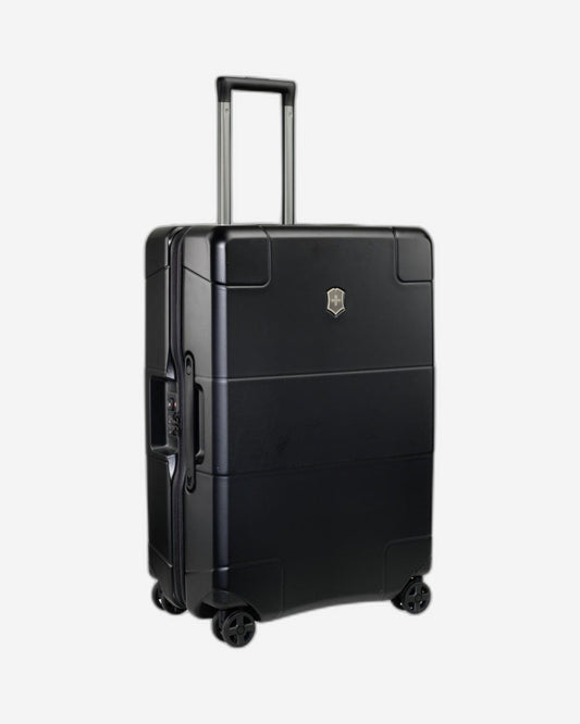 Victorinox Lexicon 68Cm Medium Hardcase 4 Double Wheel Check-In Luggage Trolley Case Black - 602105