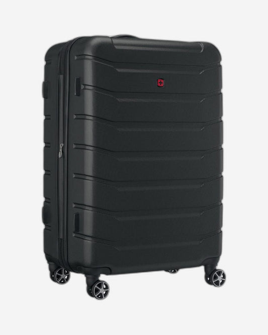 Wenger Vaiana Medium Hardside Expandable 78Cm Check-In Luggage Trolley Black - 612355