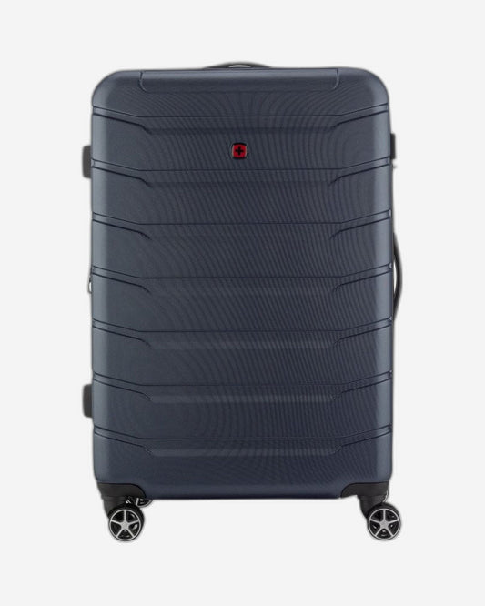 Wenger Vaiana Medium Hardside Expandable 78Cm Check-In Luggage Trolley Navy Blue - 612356
