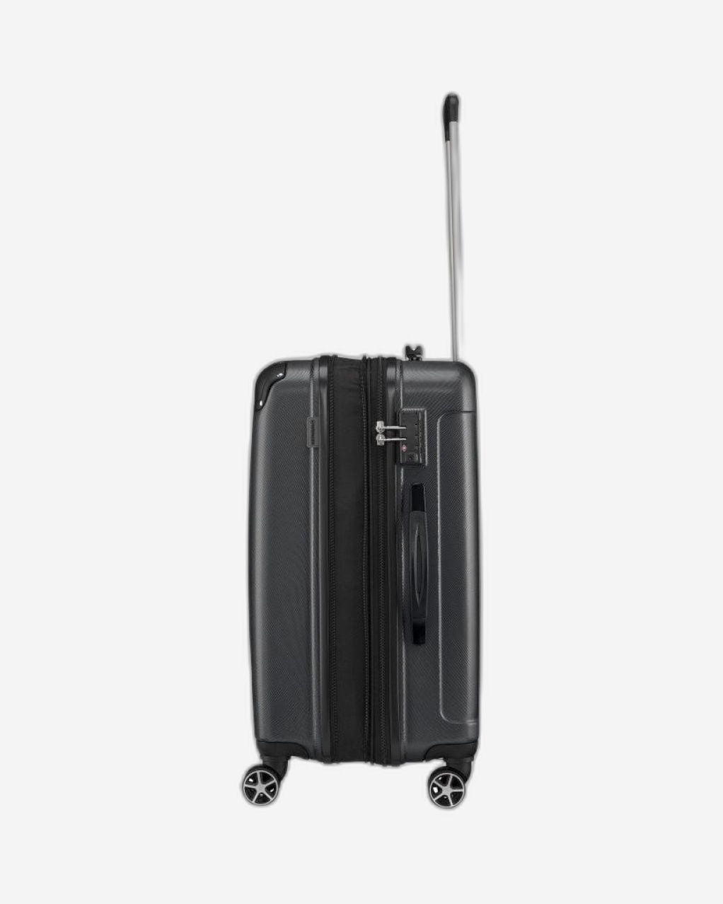Wenger Protector Medium Hardside Expandable 67Cm Check-In Luggage Trolley Black - 612363