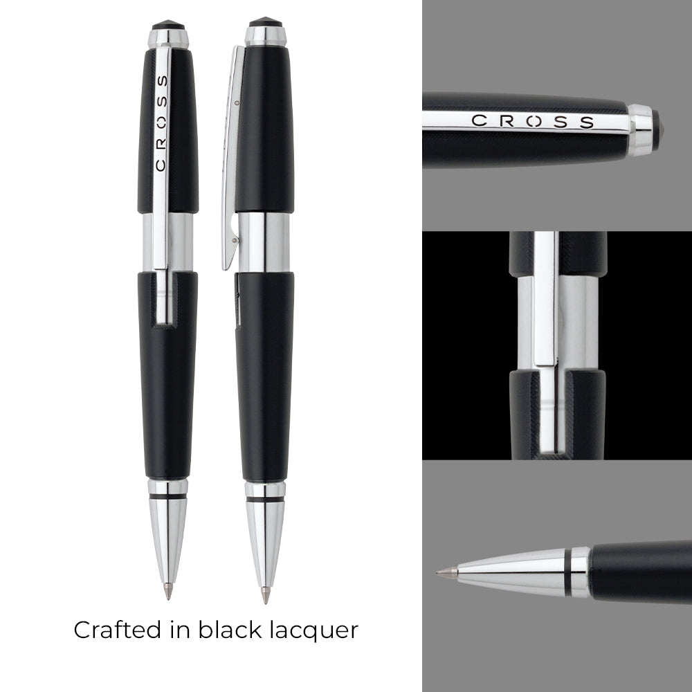 Cross Edge™ Jet Black Gel Rollerball Pen AT0555-2