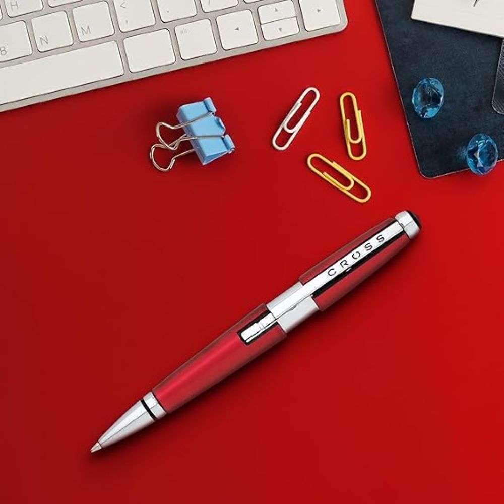Cross Edge™ Red Gel Rollerball Pen AT0555-7