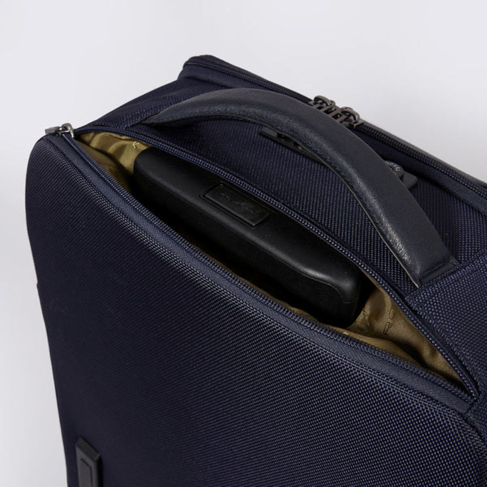 Piquadro Brief Underseater Carry-On In Recycled Fabric Black BV6343BR2/N