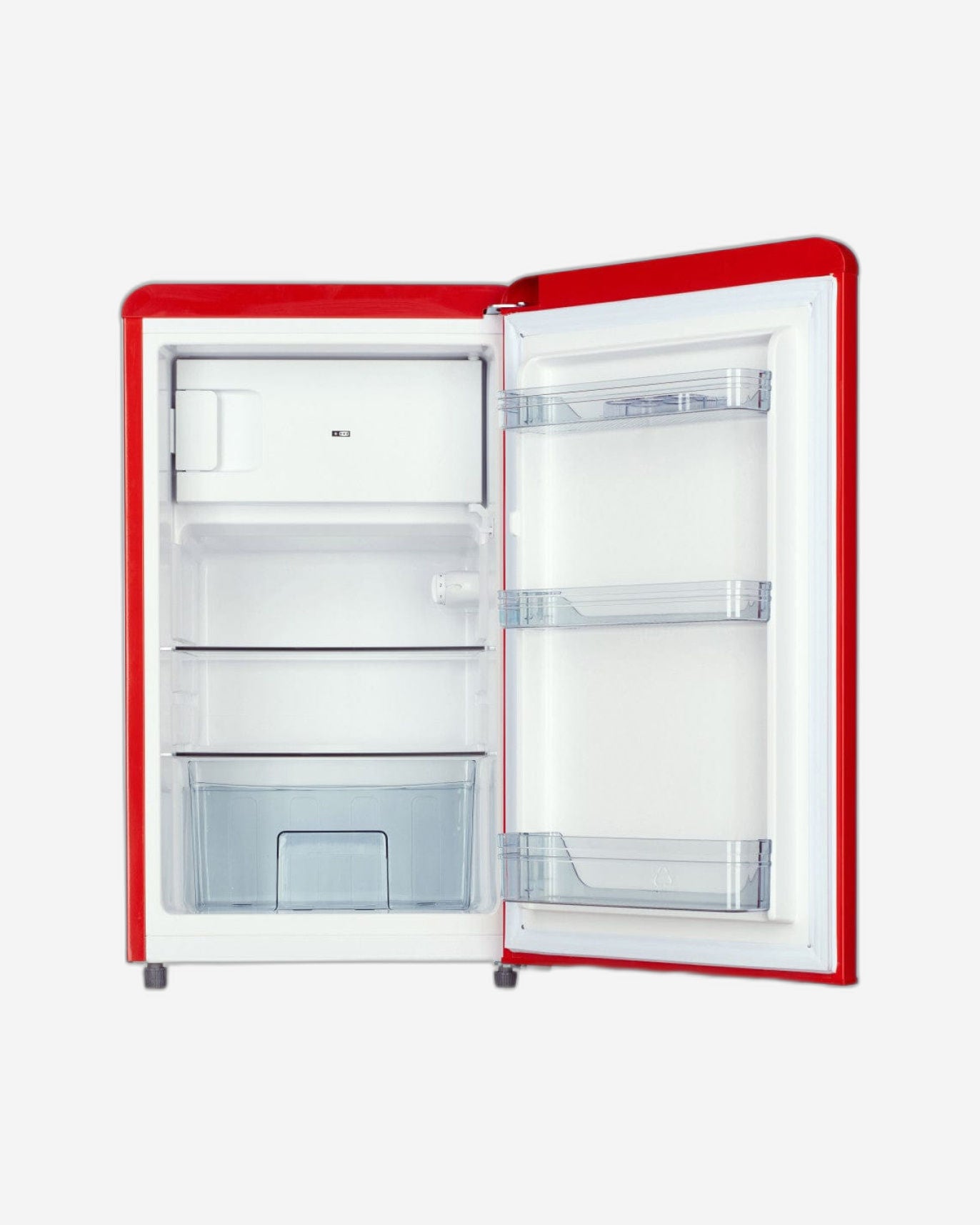 Hoover 123Litre Retro Single Door Refrigerator, HSD-K123R