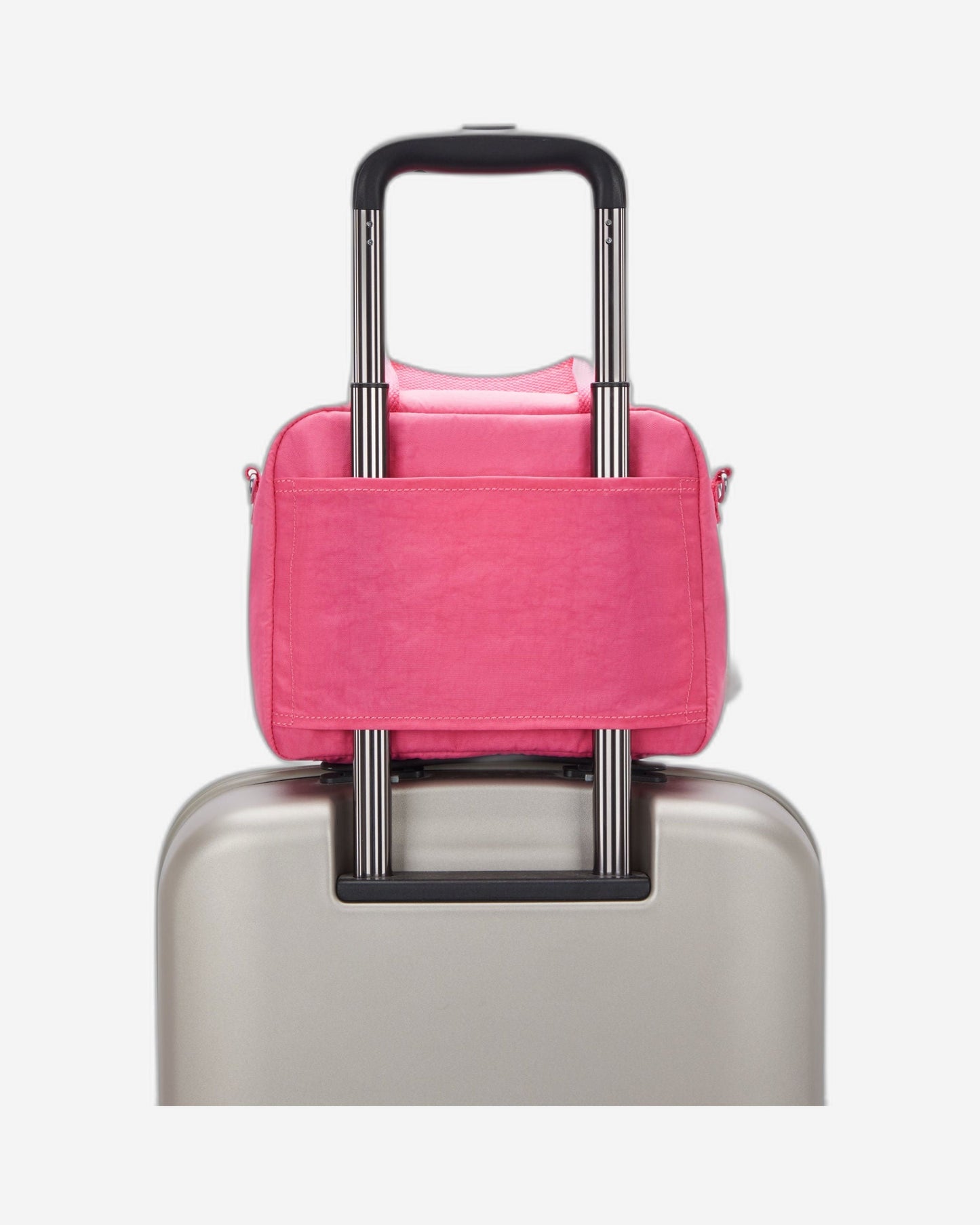 Kipling Miyo Happy Pink C Large Lunch Bag with Trolley Sleeve C215381-BZ8
