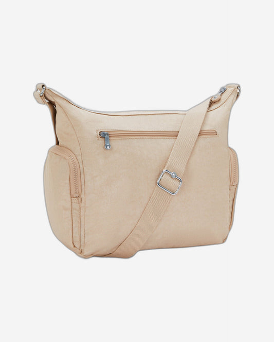 Kipling Gabbie Sparkled Beige Large crossbody 22621-5DV