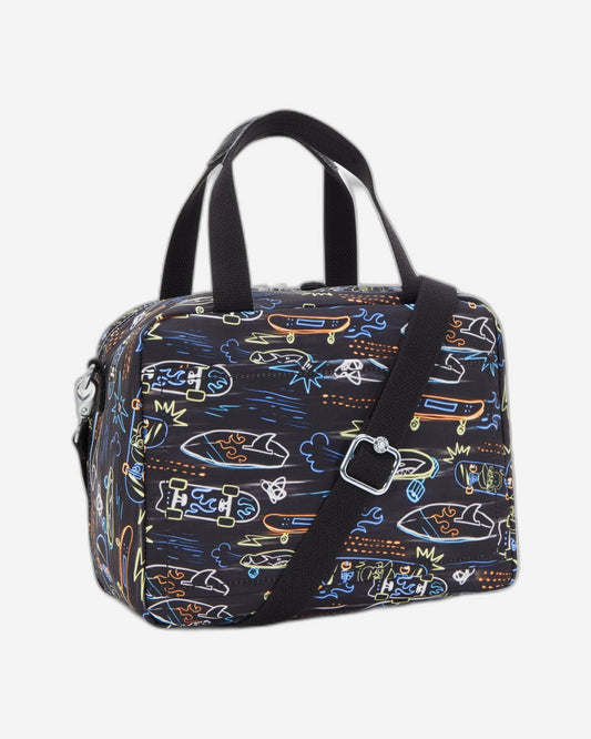 Kipling Miyo Neon Skate Large lunchbag with trolley sleeve I2989-71M