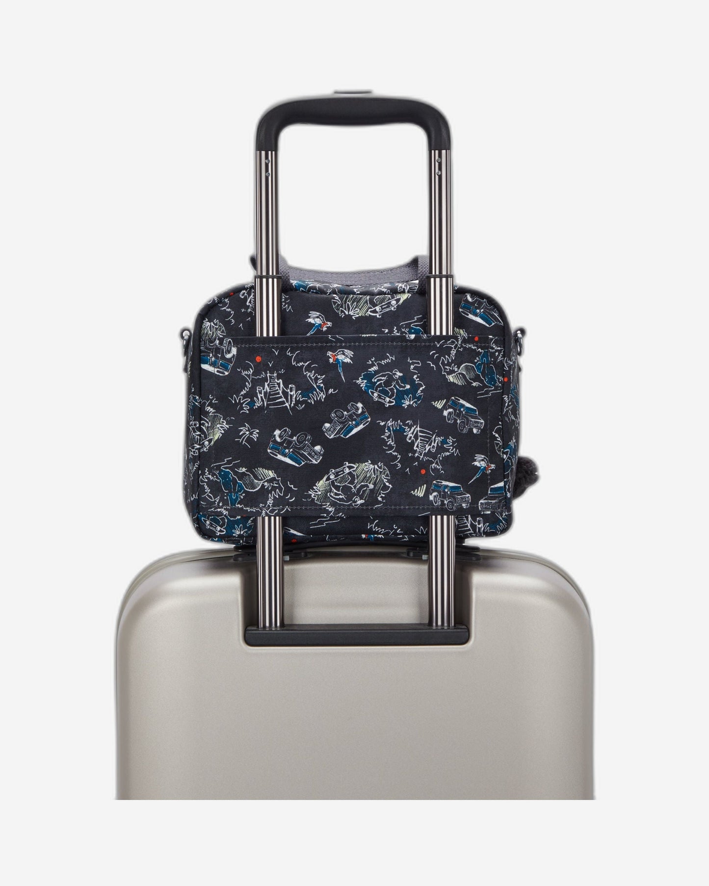 Kipling Miyo Jungle Fun Race Large Lunch Bag with Trolley Sleeve C2I2989-TJ3