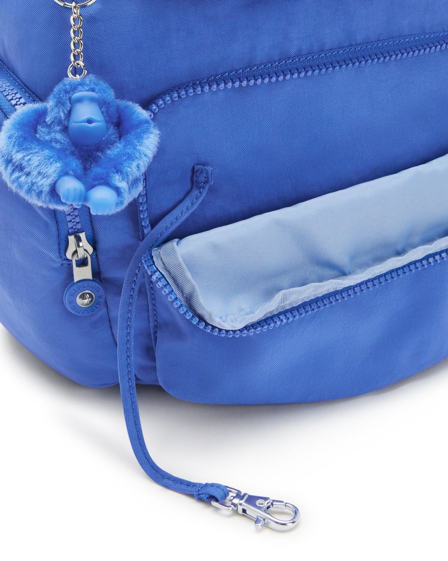 Kipling City Zip S Havana Blue Small Backpack C2I3523-JC7