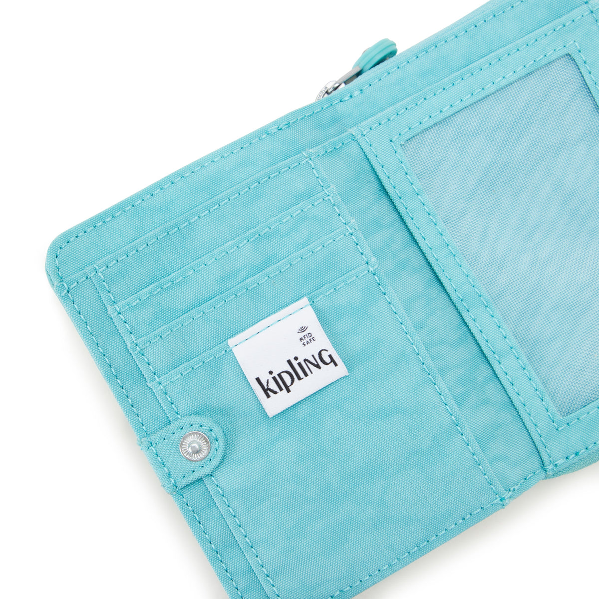KIPLING-Money Love-Medium Wallet-Deepest Aqua-I3738-T6E