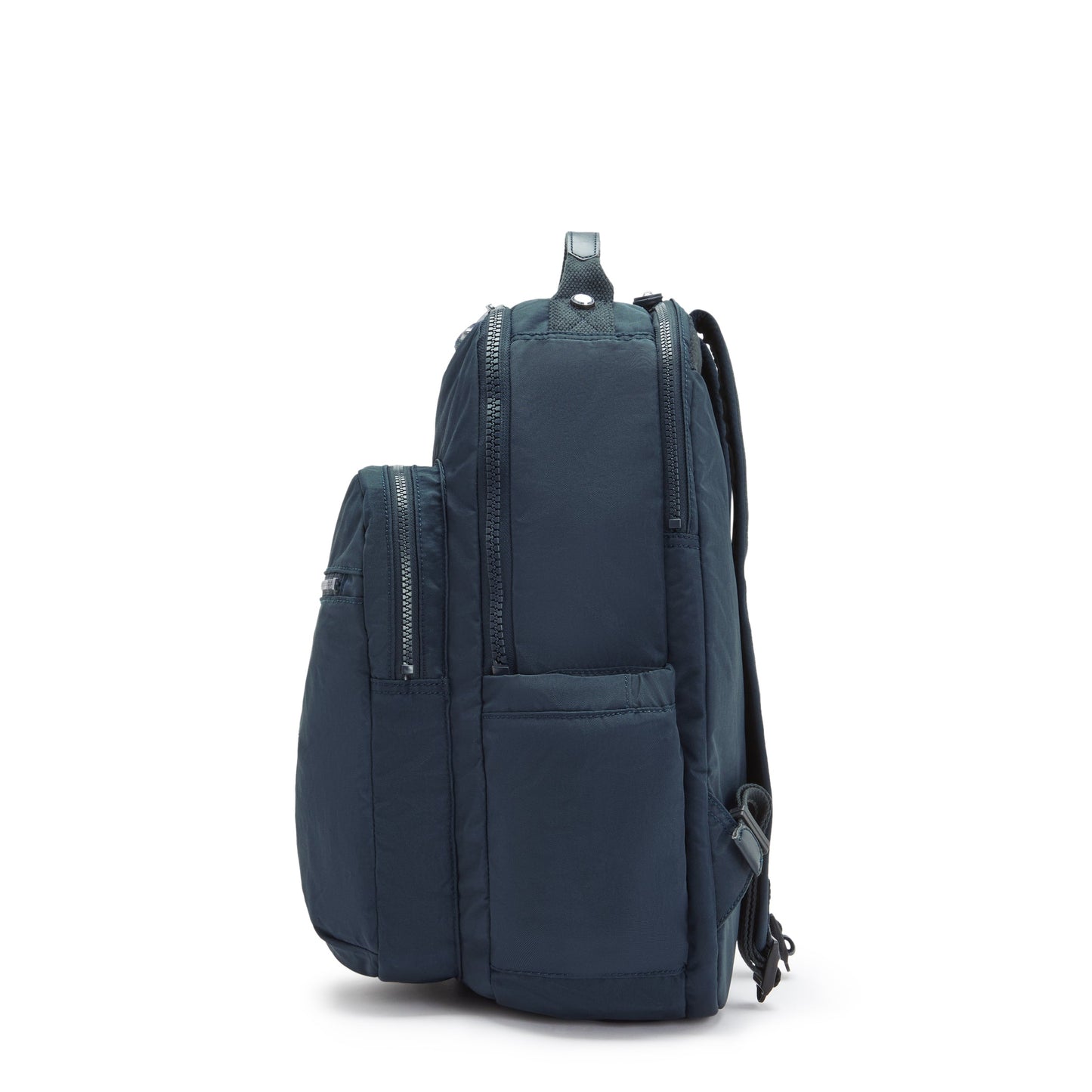Kipling Seoul Lap True Blue Tonal Large Backpack C2I4275-4DX