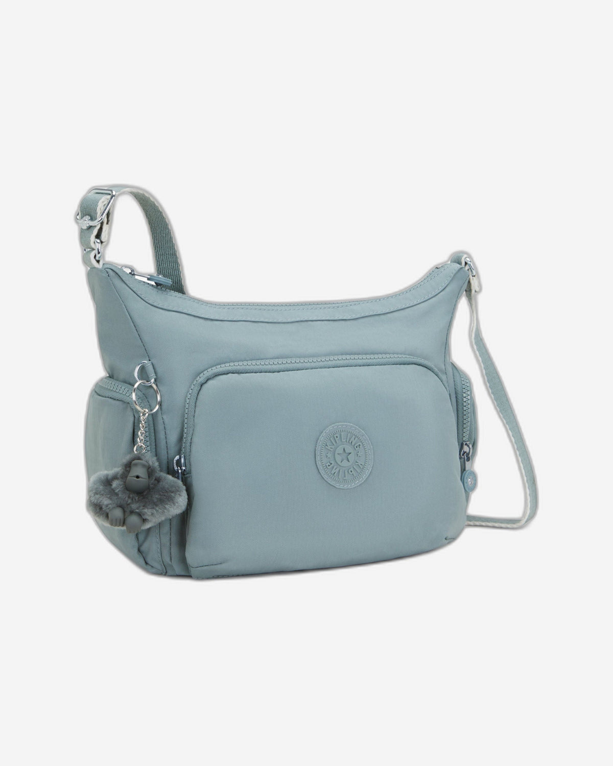 Kipling Gabb S Relaxed Grey Medium Crossbody I4493-3NL