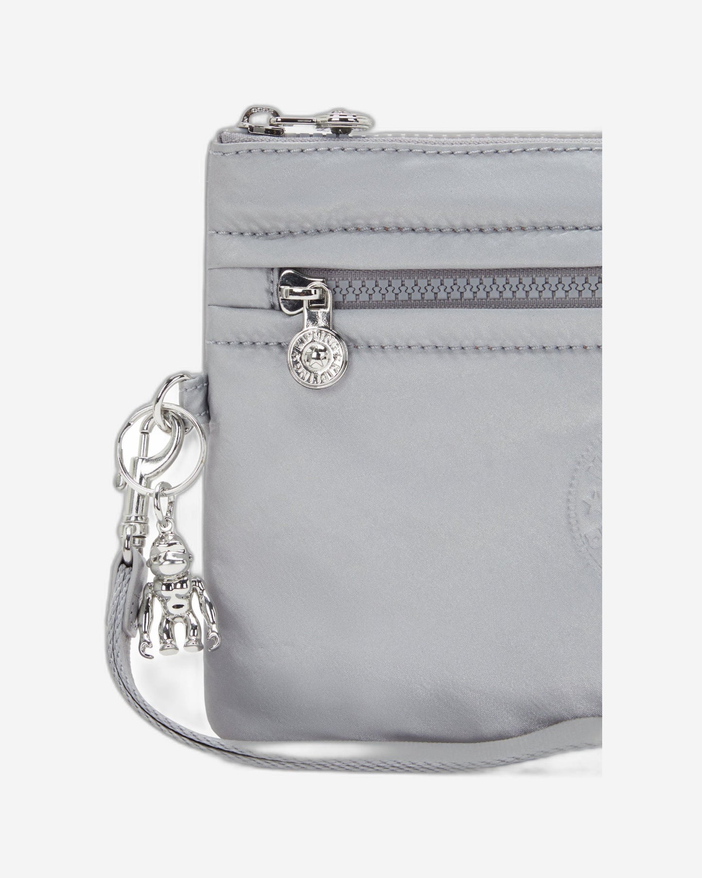 Kipling Fancy Silver Glam Large Flat Pouch C2I4806-K2E