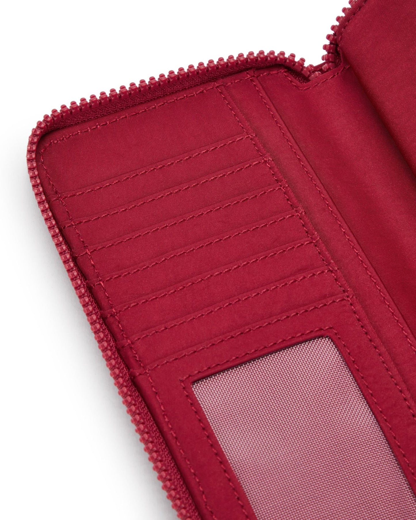 Kipling Money World Red Red Wine Large Wallet I5102-6SE